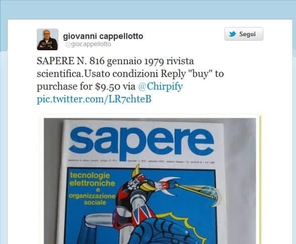 chirpify-04 tweet pubblicato da chirpify