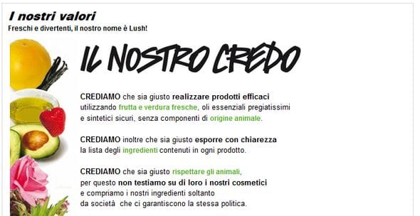 lush-valori-etici I valori etici di lush