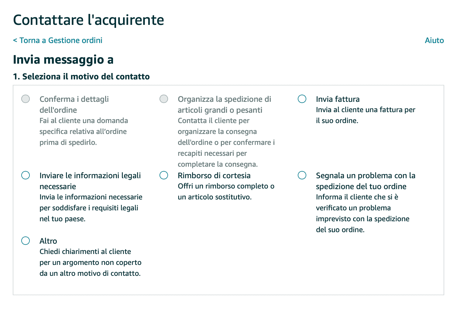 Amazon-contattare-acquirente